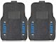 Molded Front Floor Mats with Detroit Lions Logo (Universal; Some Adaptation May Be Required)