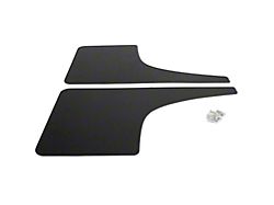 Mud Flaps; Front; Forged Carbon Fiber Vinyl (10-24 4Runner)