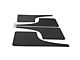 Mud Flaps; Front and Rear; Gloss Carbon Fiber Vinyl (10-24 4Runner)