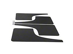 Mud Flaps; Front and Rear; Textured Black (10-24 4Runner)