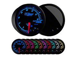 Nitrous Pressure Gauge; Elite 10 Color (Universal; Some Adaptation May Be Required)