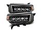 AlphaRex NOVA-Series LED Projector Headlights; Black Housing; Clear Lens (10-13 4Runner)