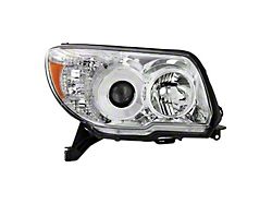 OE Style Headlight; Chrome Housing; Clear Lens; Passenger Side (06-09 4Runner)