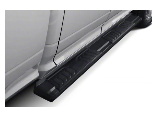 OE Style Running Boards; Black (10-13 4Runner SR5; 10-24 4Runner Limited; 19-24 4Runner Nightshade)