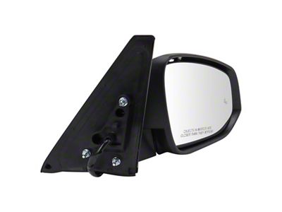 Powered Heated Mirror; Black; Passenger Side (22-24 4Runner w/o Side View Camera)