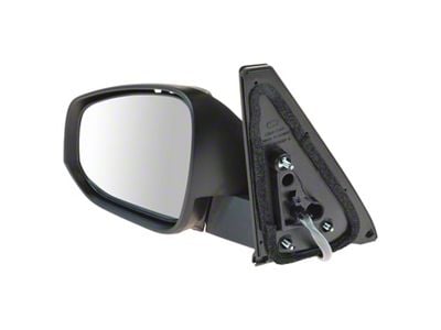 Powered Heated Mirror with Turn Signal; Unpainted; Driver Side (2014 4Runner w/ Puddle Lights)