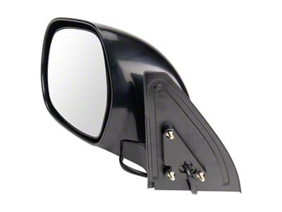 Powered Heated Mirror; Unpainted; Driver Side (03-09 4Runner)