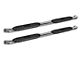 Pro Traxx 4-Inch Oval Side Step Bars; Stainless Steel (10-13 4Runner SR5; 10-24 4Runner Limited, TRD Sport)