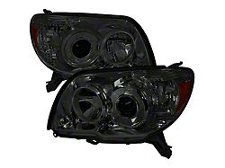 Projector Style Headlights; Chrome Housing; Smoked Len (06-09 4Runner)