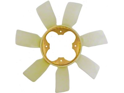 Radiator Clutch Fan Blade; Plastic (2010 2.7L 4Runner)