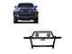 Rambler Grille Guard with 30-Inch LED Light Bar and 5.30-Inch Red Round Flood LED Lights; Matte Black (10-24 4Runner)