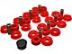 Rear Control Arm Bushings; Red (03-09 4Runner)