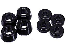 Rear Shock Bushings; Black (03-09 4Runner)