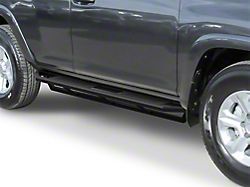 Rocker Armor Side Step Bars; Matte Black (17-24 4Runner w/o Lower Rocker Panel Extensions, Excluding Nightshade & TRD Pro)