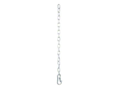 Safety Chain with One Snap Hook; 27-Inch; 5,000 lb.