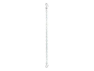 Safety Chain with Two S-Hooks; 48-Inch; 5,000 lb.