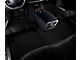 Single Layer Diamond Trunk Mat; Black and Black Stitching (10-24 4Runner w/ Split Middle Seat)