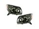 Sport Headlights; Chrome Housing; Clear Lens (06-09 4Runner)