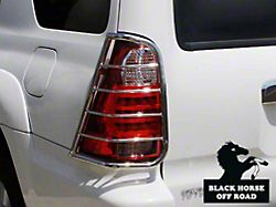 Tail Light Guards; Stainless Steel (03-09 4Runner)