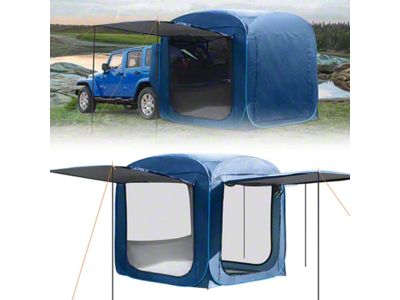 Tailgate Tent with 3-Side Shade Awning (Universal; Some Adaptation May Be Required)