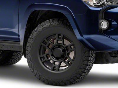 TR1 Matte Black 6-Lug Wheel; 17x9; -12mm Offset (10-24 4Runner)