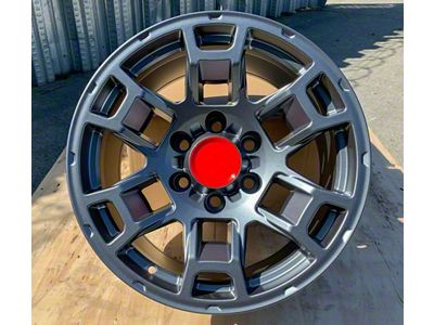 TR1 Matte Gunmetal 6-Lug Wheel; 17x9; 0mm Offset (10-24 4Runner)