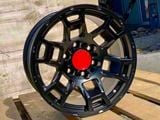 TR5 Matte Black 6-Lug Wheel; 17x8; 5mm Offset (10-24 4Runner)