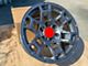 TR5 Matte Gunmetal 6-Lug Wheel; 17x8; 5mm Offset (10-24 4Runner)