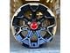 TR8 Gloss Black 6-Lug Wheel; 17x9; 0mm Offset (10-24 4Runner)