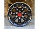 TR9 Gloss Black 6-Lug Wheel; 17x8; 5mm Offset (10-24 4Runner)