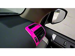 Upper Vent Accent Trim; Hot Pink (14-24 4Runner)