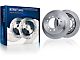 Vented 6-Lug Rotors; Rear Pair (03-09 4Runner)