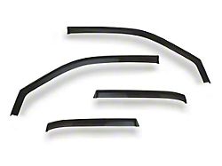 Ventgard Window Deflectors; Smoked; Front and Rear (03-09 4Runner)