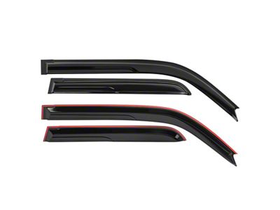 Ventvisor Side Window Deflectors; Front and Rear (10-24 4Runner)