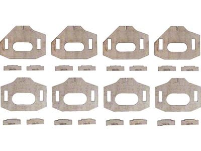 Weld-On Lower Control Arm Cam Tab Gussets (10-24 4Runner)