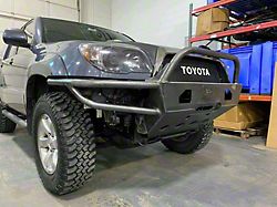 Welded Hybrid Front Bumper; Raw Steel (03-09 4Runner)