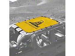 4x4 Attitude Sunshade; Don't Tread on Me Flag (21-24 Bronco 4-Door)