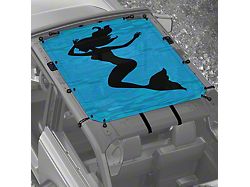 4x4 Attitude Sunshade; Mermaid Silhouette (21-24 Bronco 2-Door)