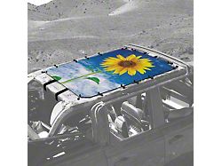 4x4 Attitude Sunshade; Sunflower (21-24 Bronco 4-Door)