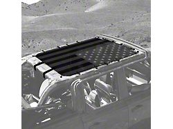 4x4 Attitude Sunshade; USA Grayscale (21-24 Bronco 4-Door)