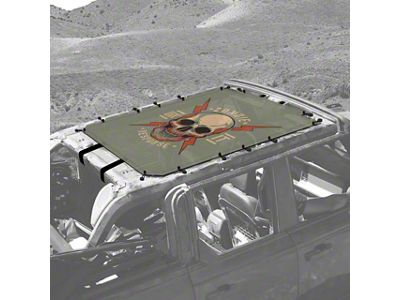 4x4 Attitude Sunshade; Zombie Patrol Unit (21-24 Bronco 4-Door)