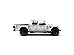 4x4 Attitude Action Shield Body Armor; White Splinter Camo (20-24 Jeep Gladiator JT)