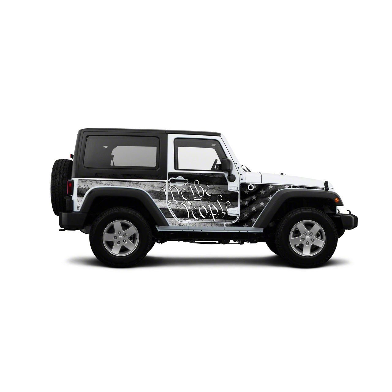 4x4 Attitude Jeep Wrangler Action Shield Body Armor; We The People ...