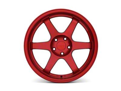 9Six9 Wheels SIX-1 Truck Candy Apple Red 6-Lug Wheel; 17x8.5; -10mm Offset (05-15 Tacoma)