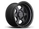 9Six9 Wheels SIX-1 Deep Matte Black 6-Lug Wheel; 17x9; -36mm Offset (10-24 4Runner)