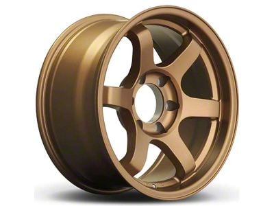 9Six9 Wheels SIX-1 Truck/SUV Matte Bronze 6-Lug Wheel; 17x8.5; -10mm Offset (2024 Tacoma)