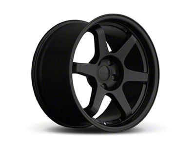 9Six9 Wheels SIX-1 Matte Black Wheel; 17x9; 35mm Offset (84-01 Jeep Cherokee XJ)