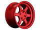 9Six9 Wheels SIX-1 Deep Candy Apple Red Wheel; 17x8.5; -10mm Offset (07-18 Jeep Wrangler JK)