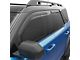 EGR In-Channel Window Visors; Front and Rear; Matte Black (21-24 Bronco Sport)