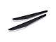 Premium Running Boards; Black with Stainless Steel Trim (21-24 Bronco Sport)